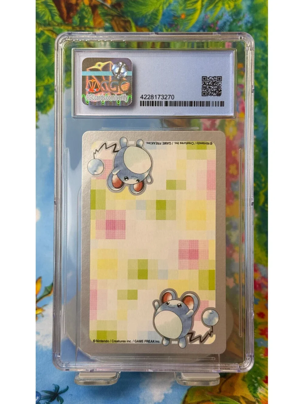 Noctowl Pokémon Silver Deck Part 2 #7 2000 Japanese Playing Card CGC 9.5